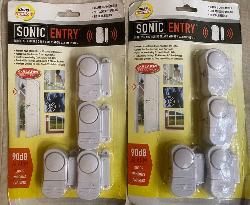 2-PK Wireless Audible Door & Window Alarm System Ideas in Motion SE-24/2081 $ 17