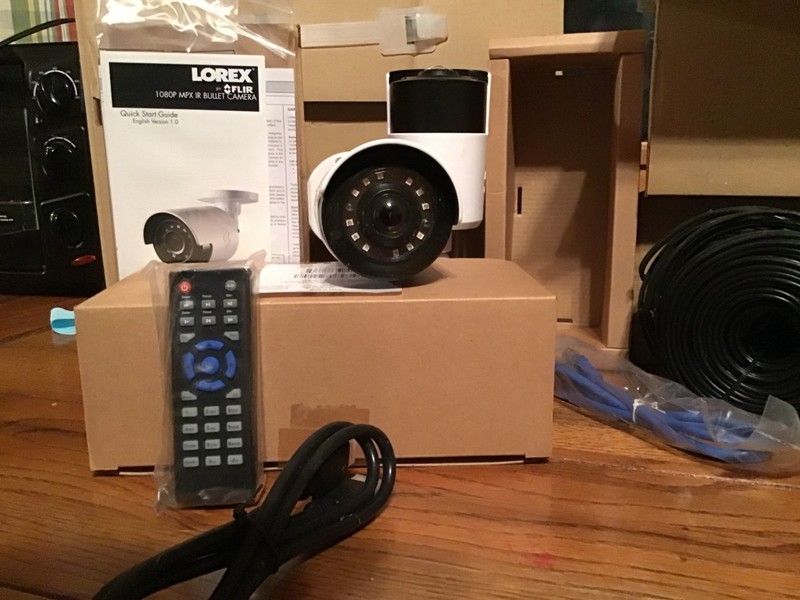 Lorex 1080p HD 8-Channel Security System with 1TB HDD DVR 8x 1080p HD Cameras