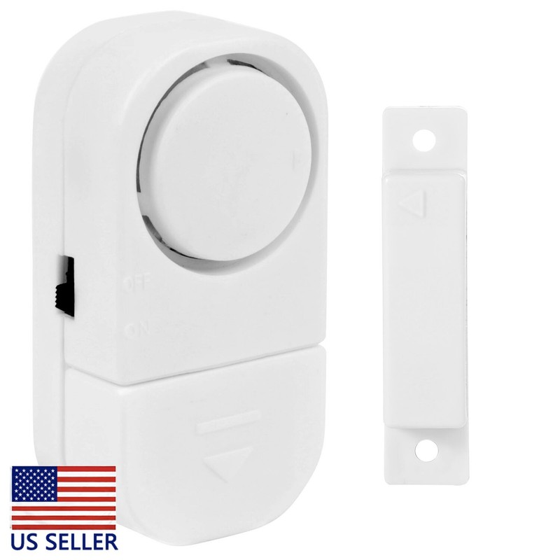 4pcs Wireless Home Window Door Burglar Security Alarm System Magnetic Sensor