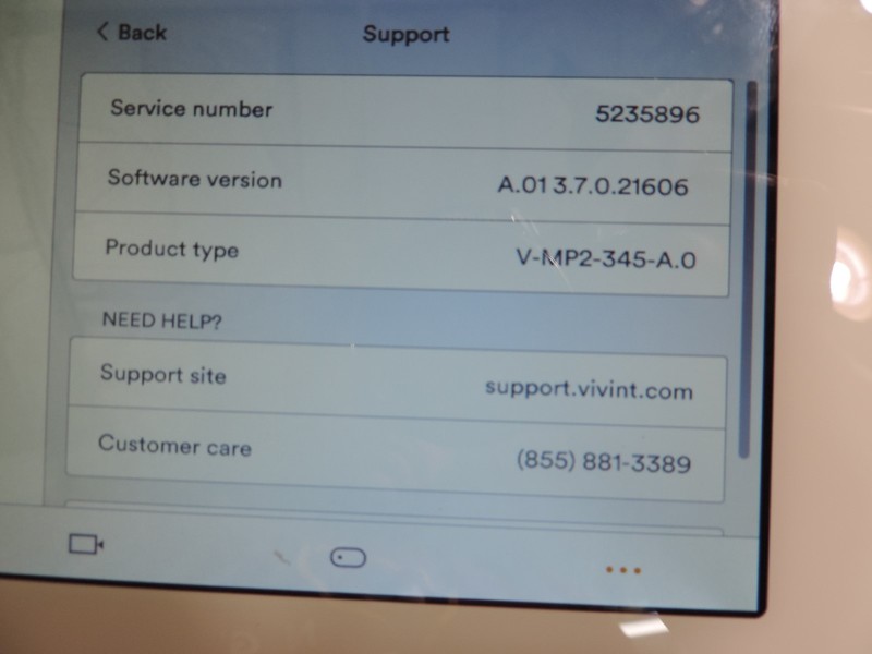 VIVINT SECURITY MASTER CONTROL PANEL TYPE V-MP2-345 gallery