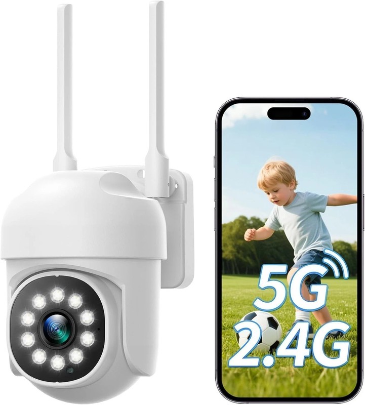 Wireless 2MP Security IP Camera System Outdoor 4K 10CH NVR 5G WIFI Two Way Audio