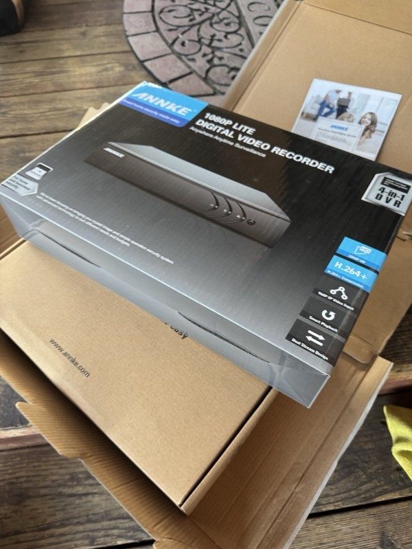 ANNKE 4 Cameras And DVR - 8CH H.264 1080P Security System Outdoor gallery