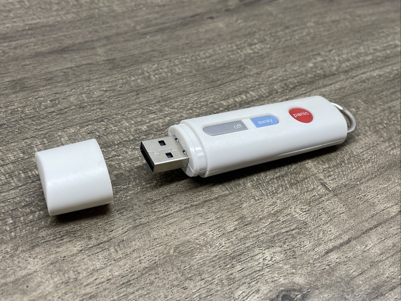 SimpliSafe Security System Keychain Remote Fob 1st Original Generation USB gallery
