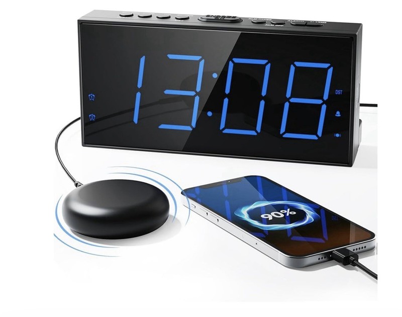 Super Shaker Alarm Clock