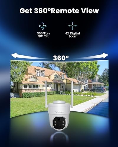 Security Camera Outdoor Wireless, 3K/5MP Solar Camera Outdoor 5MP-1PACK gallery