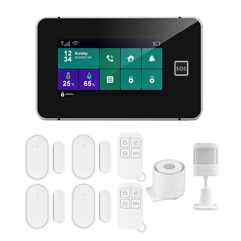 Wireless WiFi GSM Home Security Alarm System Anti-Theft PIR Motion Detect K1Y1