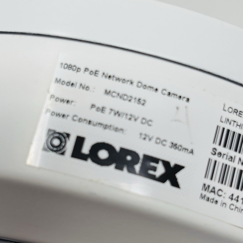 Lorex Home Security System Network Video Surveillance Recorder with 4 Cameras gallery