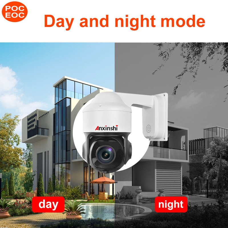 PoE&EoC 5MP 40X ZOOM IP PTZ Autotracking Mini Metal Camera + MIC +Speaker Onvif gallery