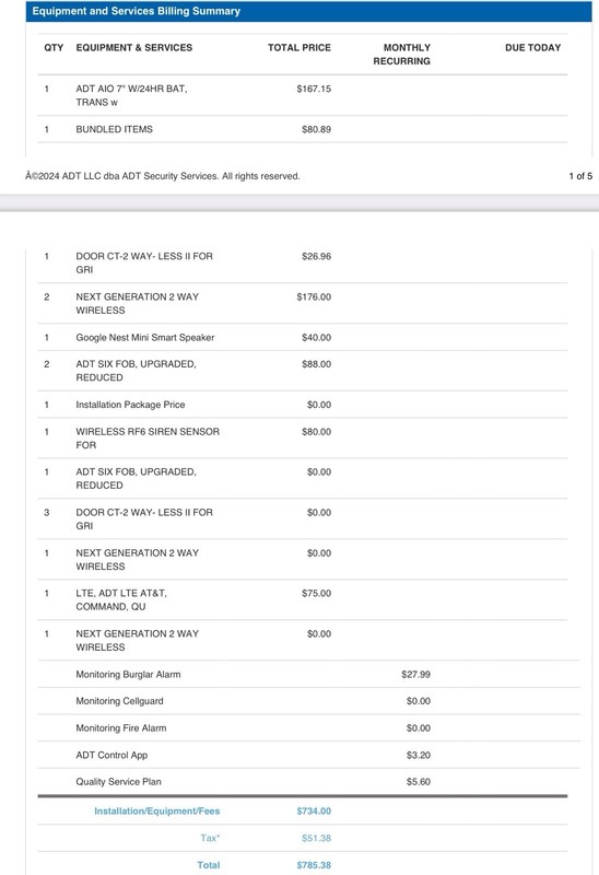 NEW ADT ALARM SYSTEM, GREAT ALARM SYSTEM FOR THE PRICE. PLEASE READ AD!!! gallery