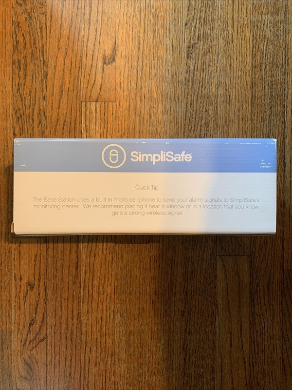 SimpliSafe Base Station Home Security System White SS-1500 Brand New