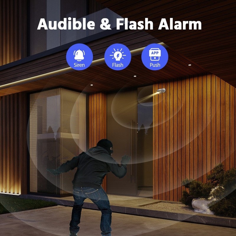 ANNKE 3K POE AI Color Night Security Camera System 2-Way Audio 8CH 8MP NVR IP67 gallery