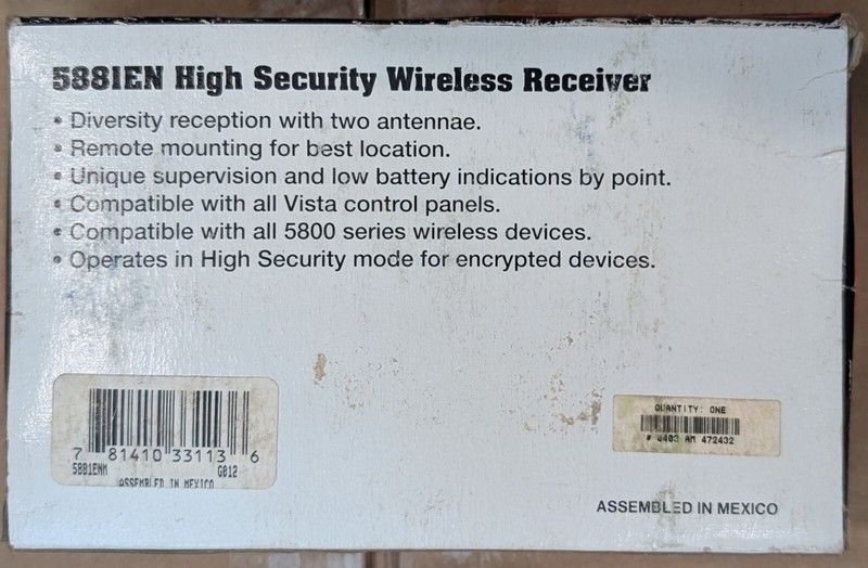 Ademco 5881EN High Security Wireless Receiver - SAME DAY SHIPPING gallery