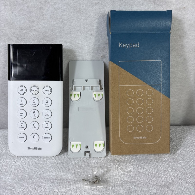 SimpliSafe Home Security System Wireless Keypad Remote SSKP3W gallery