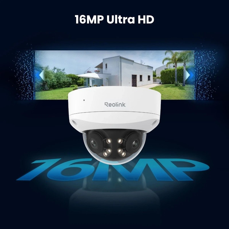 Reolink 16MP Dual-Lens Security Camera Cam Duo 3V PoE gallery