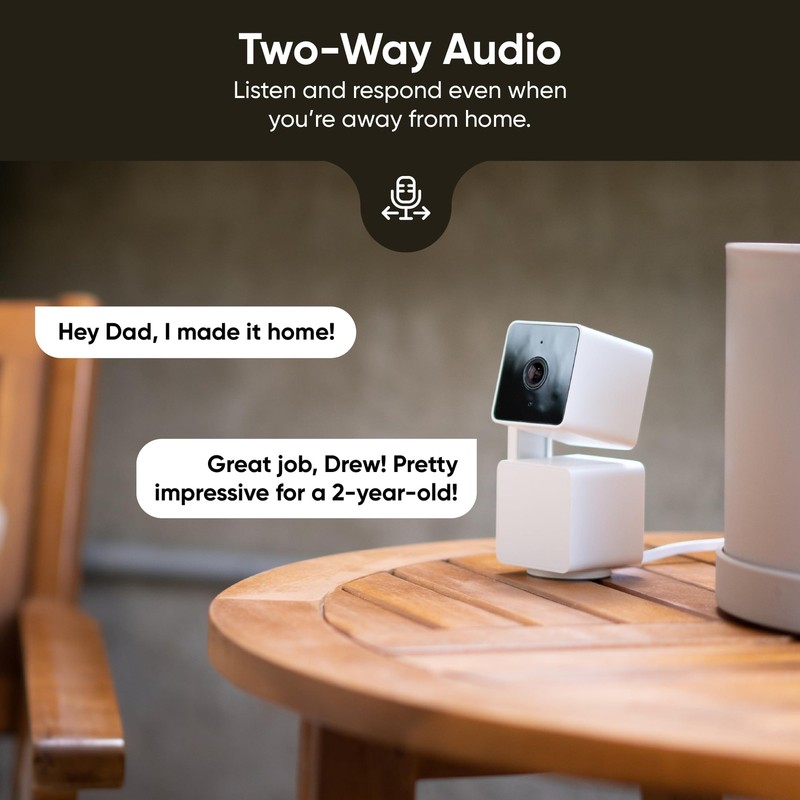 WYZE Cam Pan v3, Indoor/Outdoor IP65Rated 1080p Pan/Tilt/Zoom WiFi Smart Home... gallery