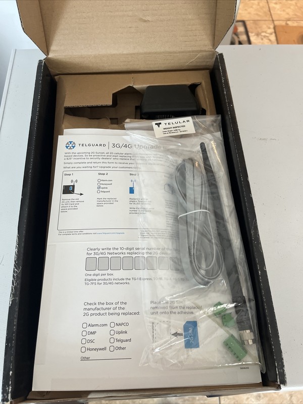 Telguard TG-4 Cellular Alarm Communicator 3G/4G CDMA TG4V0004 gallery