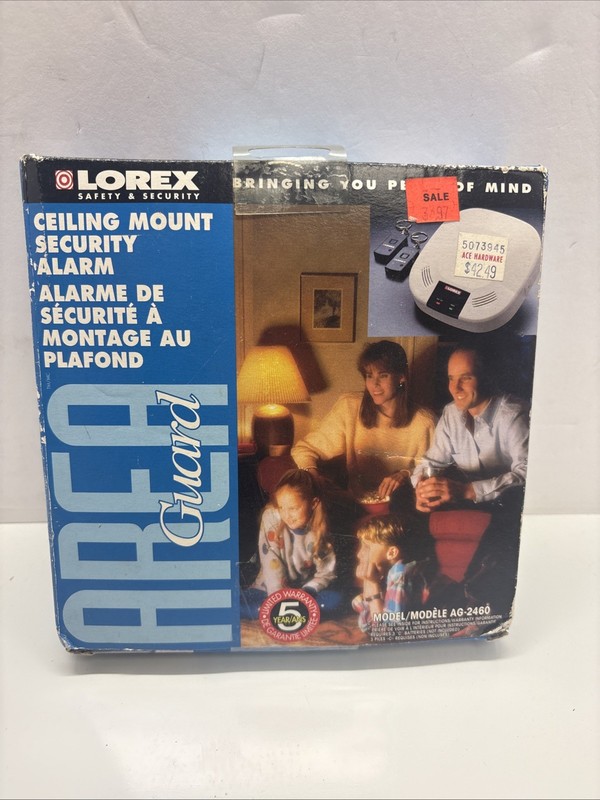 LOREX Ceiling Mount Security Alarm AG-2460