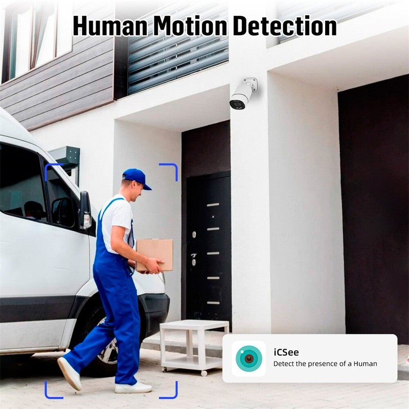 5MP 8CH Security Camera System Surveillance DVR with 500G HDD Bullet Camera gallery