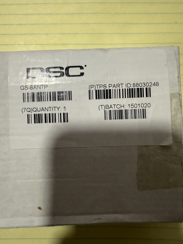 DSC SECURITY GS-8ANTP WIRELESS CELLULAR N/DOOR REMOTE ANTENNA EXTENSION KIT ALAR gallery