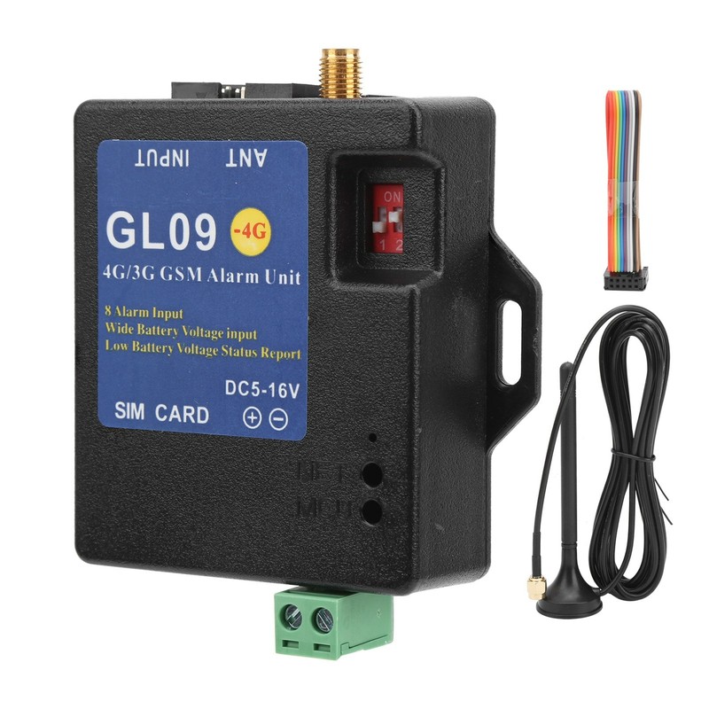 4G 3G 2G GSM Alarm System 8 Channels Home Security SMS Message Call APP DC 5-16V