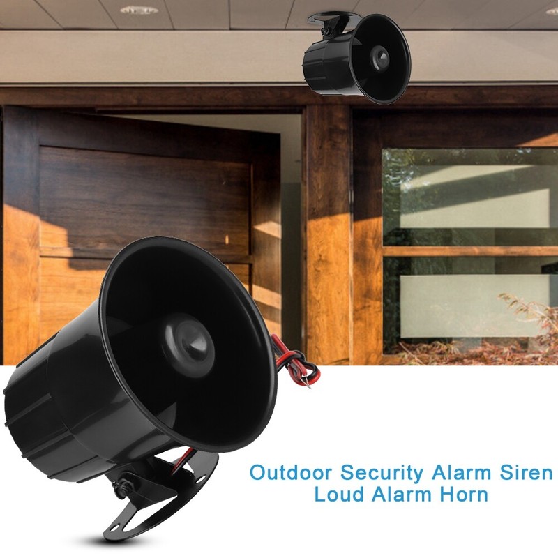 Outdoor Security Alarm Siren Loud Alarm Horn 110dB ZOK gallery