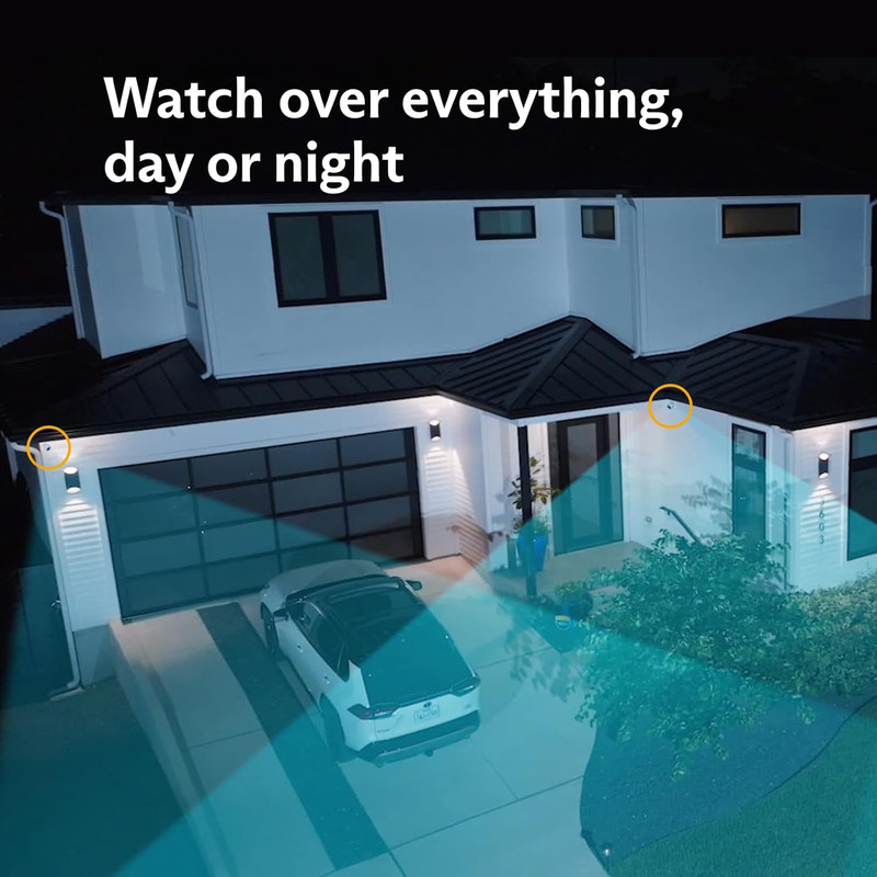 7 Piece Wireless Outdoor Camera Home Security System - Optional 24/7 Professiona gallery