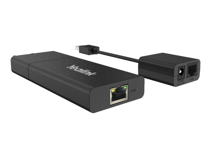 Yealink USB2CAT5E-EXT 40m Cat5e Network Receiver & Transmitter 1303109