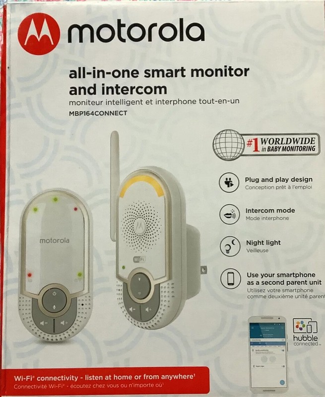 Motorola MBP164CONNECT Wi-Fi All-in-One Smart Monitor and Intercom