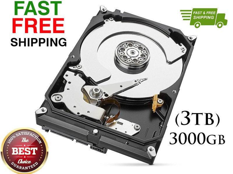 3000GB 3TB Titanium DVR NVR Compatible Hard Drive Internal 3.5 FREE SHIPPING
