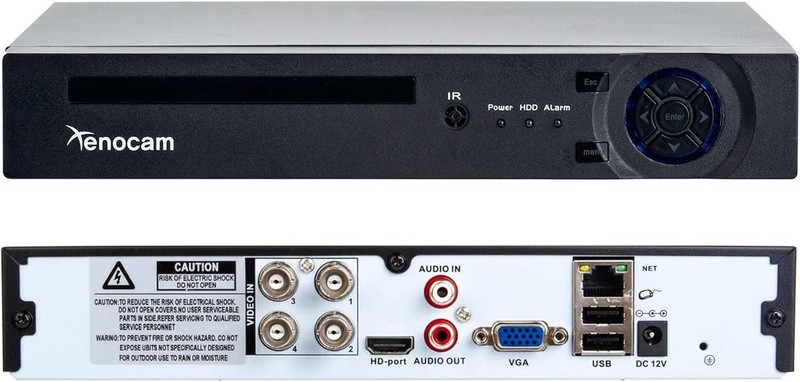 Compact 4CH DVR CCTV Security System w/ Motion Detection gallery