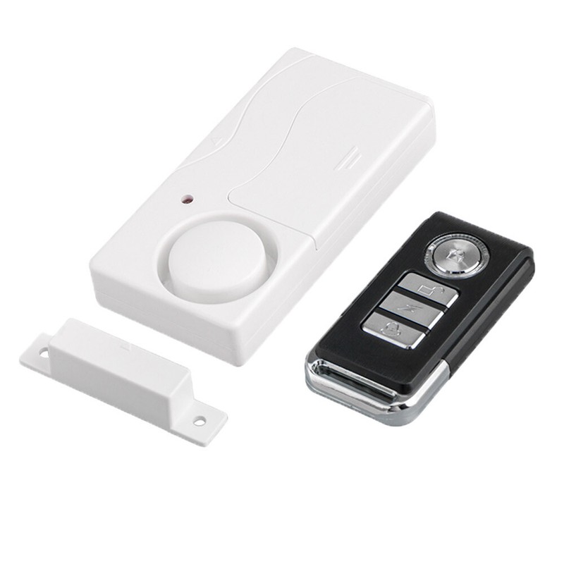 Home Door Window Magnetic Sensor Protective Security Alarm w/ 4 Remote Control gallery