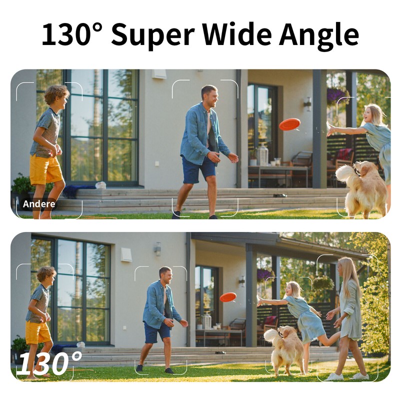 4MP Solar Wireless Security Camera System Battery Powered Human Motion Detection gallery