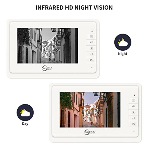 7'' Color Wired Video Door Phone Intercom System for Home Indoor Monitor gallery