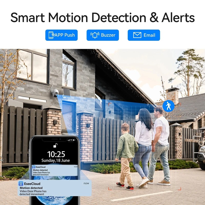 4MP Wireless CCTV Security Camera System 10CH WIFI NVR Monitor for Home Security gallery