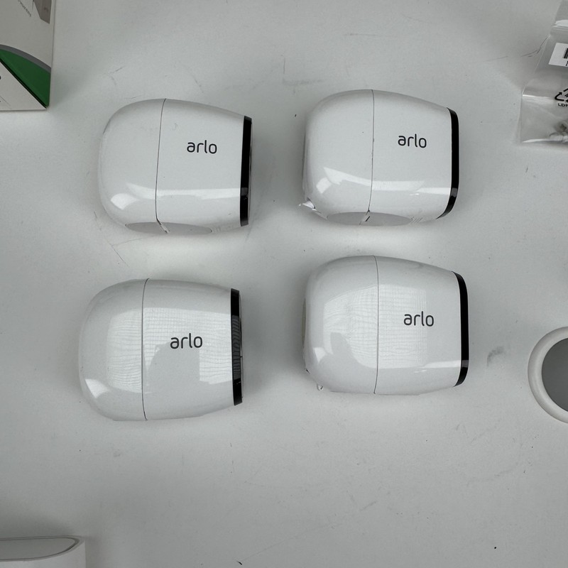 Netgear Arlo Pro 4-Camera HD Wireless Security System VMB4000 Base Kit Lot gallery