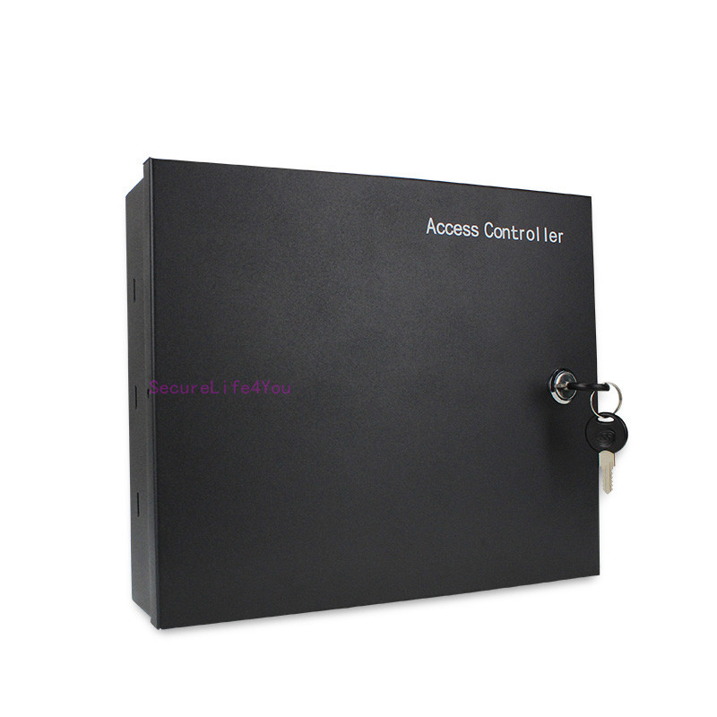 TCP/IP 2 Doors Entry Access Control Systems Kit Deadbolt Electric Drop Bolt Lock gallery