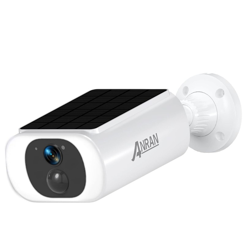 ANRAN 3MP Solar Security Camera Wireless WIFI Battery Rechargeable Home Outdoor