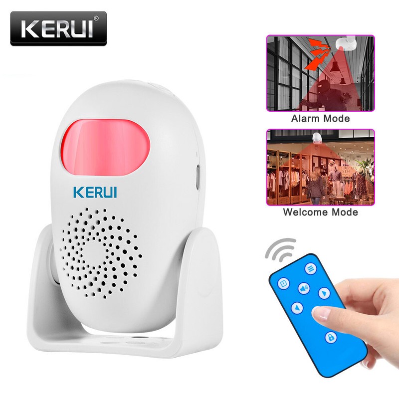 Home Security Welcome Entry Doorbell Wireless Alarm Motion Sensor Detector Kit