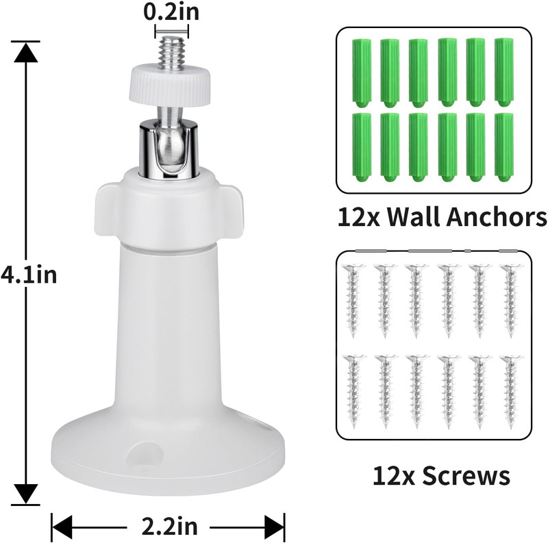 Wall Mount for All Arlo Camera, Arlo Pro, Arlo Pro 2, Arlo Pro 3,Arlo Ultra, Arl gallery