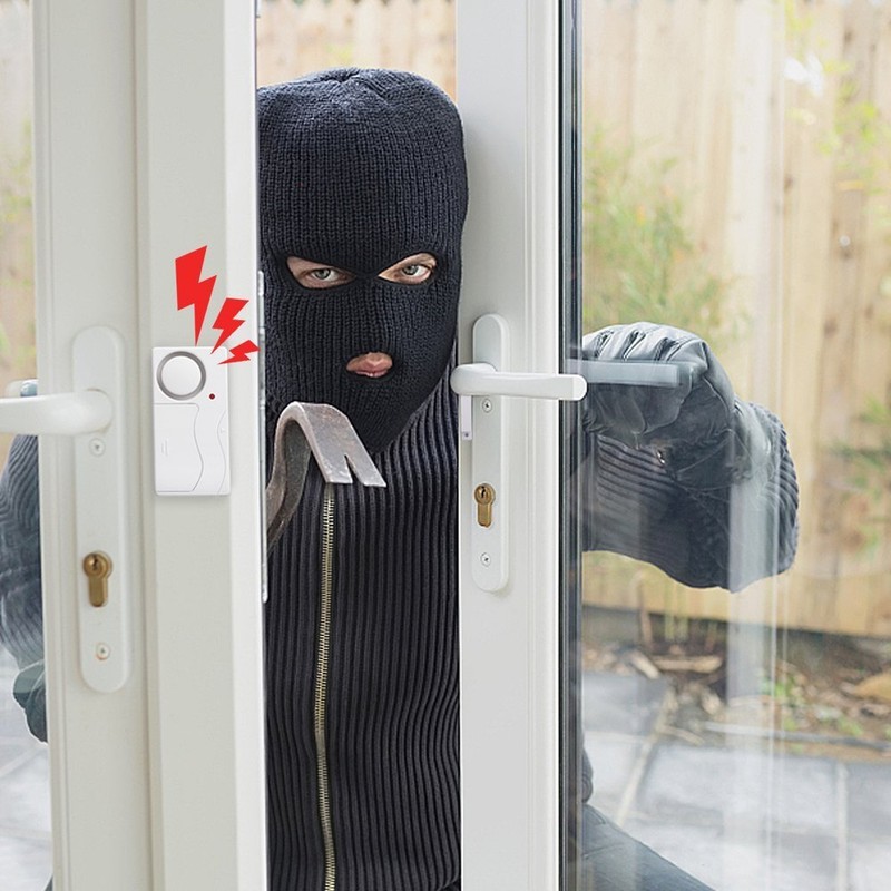 Wireless Magnetic Sensor Door Window Security Burglar Alarm With Remote Control gallery