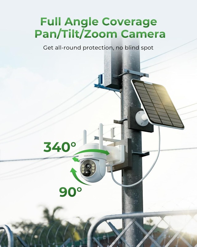 SC43 Solar Security Camera for Solar Power Wireless Security Camera System gallery