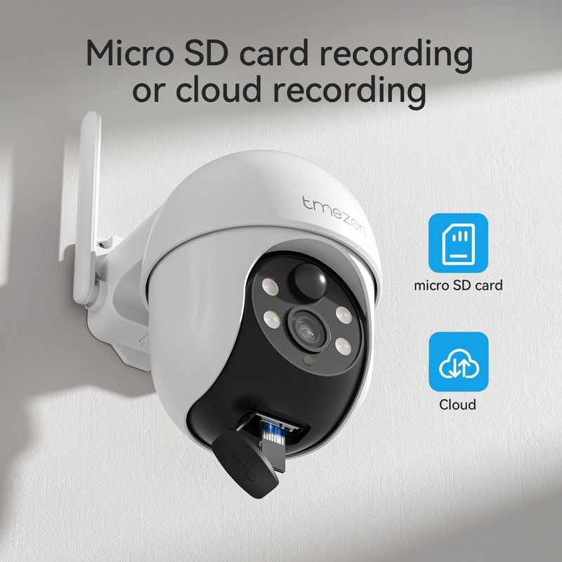 Solar Wireless Security PTZ IP Camera System WIFI NVR Monitor for Home Security gallery