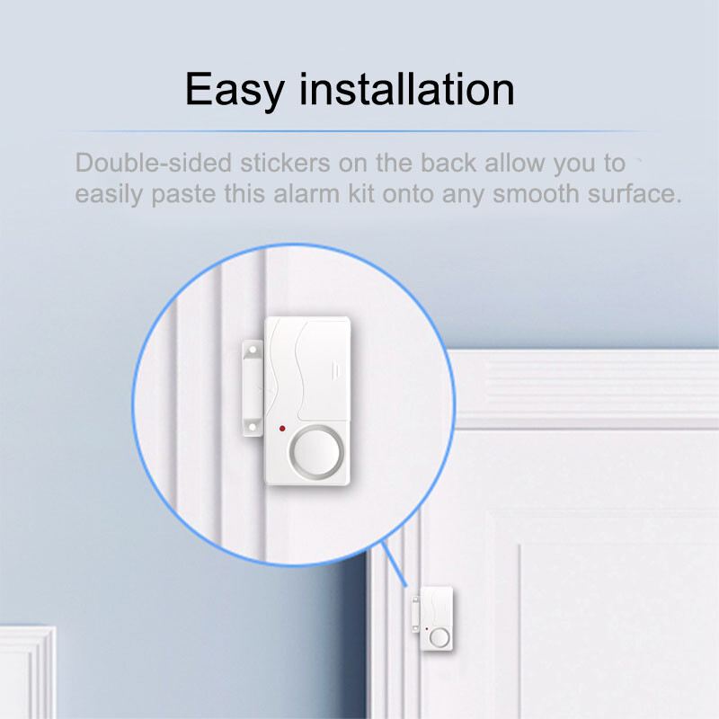 Wireless Anti-Theft Remote Control Door And Window Security Alarms Protect New gallery