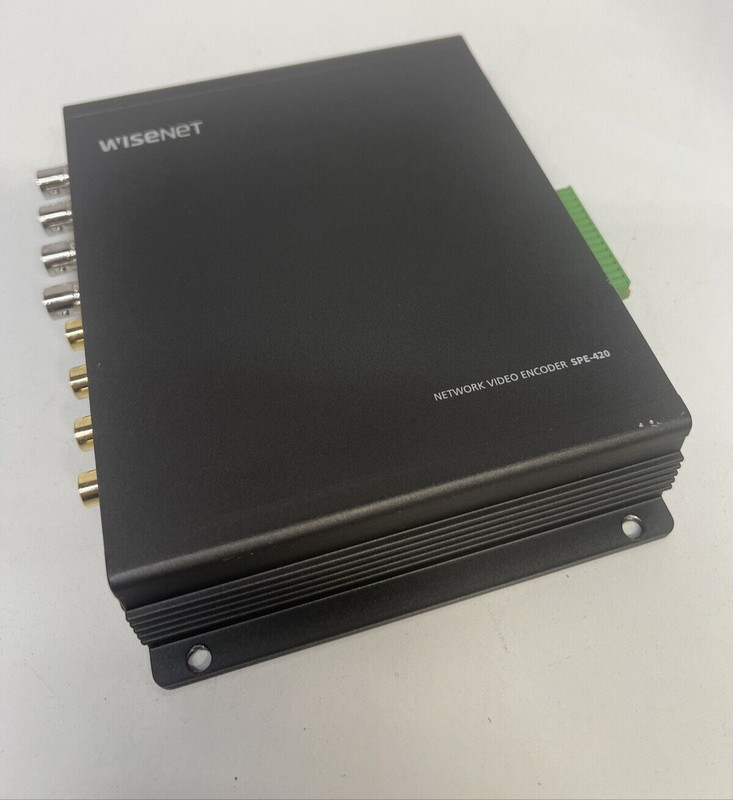 Hanwha Techwin WiseNet SPE-420 4Channel 5MP Network Module Security VideoEncoder
