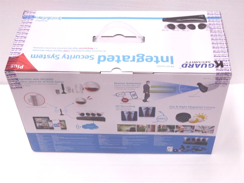 KGuard EL831 1TB Easylink Plus 1MP 8CH 4 Cameras CCTV Security System (S19) gallery