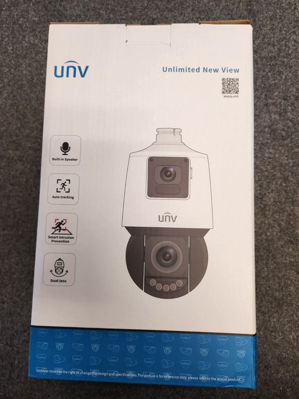 UNIVIEW UNV IPC94144SR-X25-F40C Dual-Lens 4MP POE IP PTZ Camera