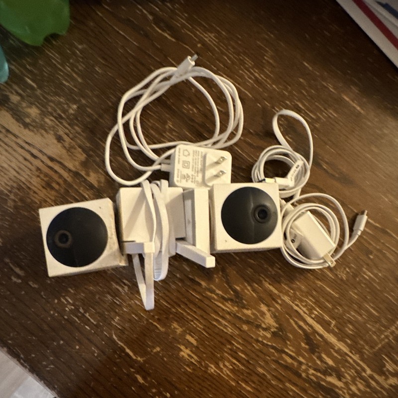 Wyze Cam v3 2-Pack 1080p Wi-Fi Indoor IP Cameras Alexa/Google, Wall Mount