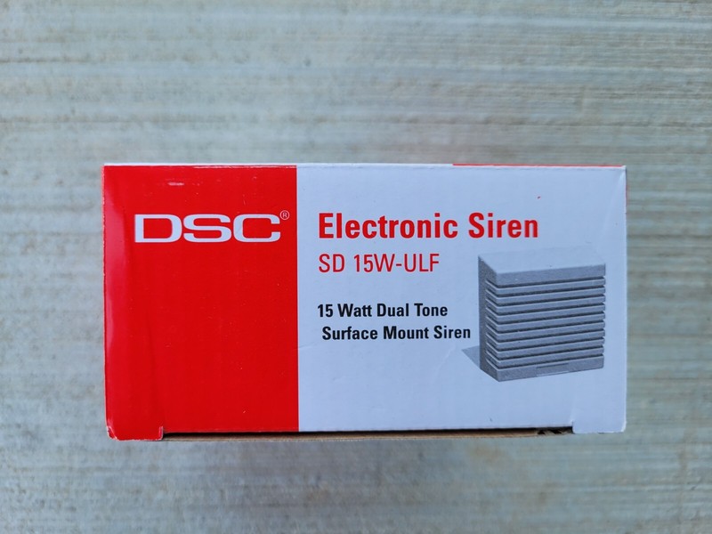 DSC SD 15W-ULF Electronic Siren