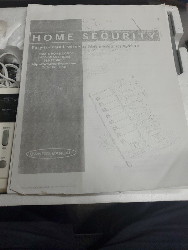 Magnavox MX2500 Home Security System Wireless Expandable, OPEN BOX, FREE SHIP gallery