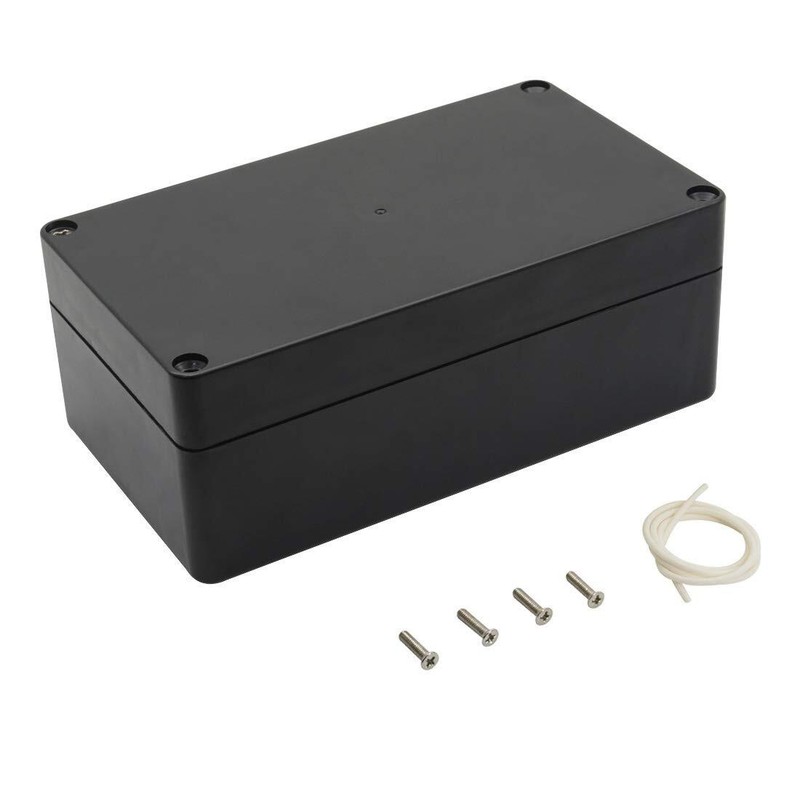 LeMotech Project Box ABS Plastic Junction IP65 6.2″x 3.5″x 2.4″, 1 pack
